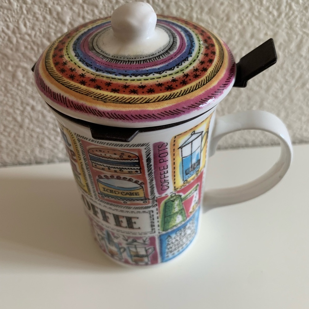 George Multicolor Coffee French Press Mug - Picture 11 of 11